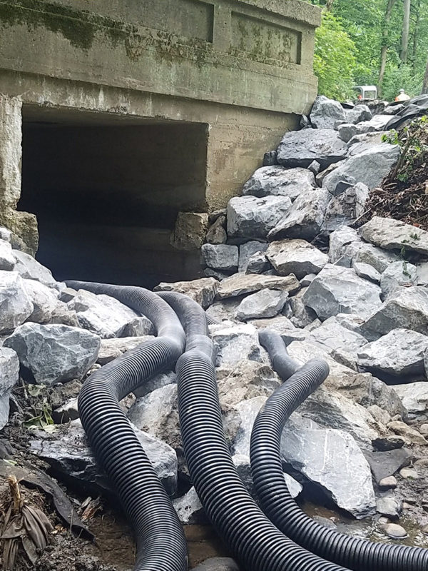 Normanstone culvert repair